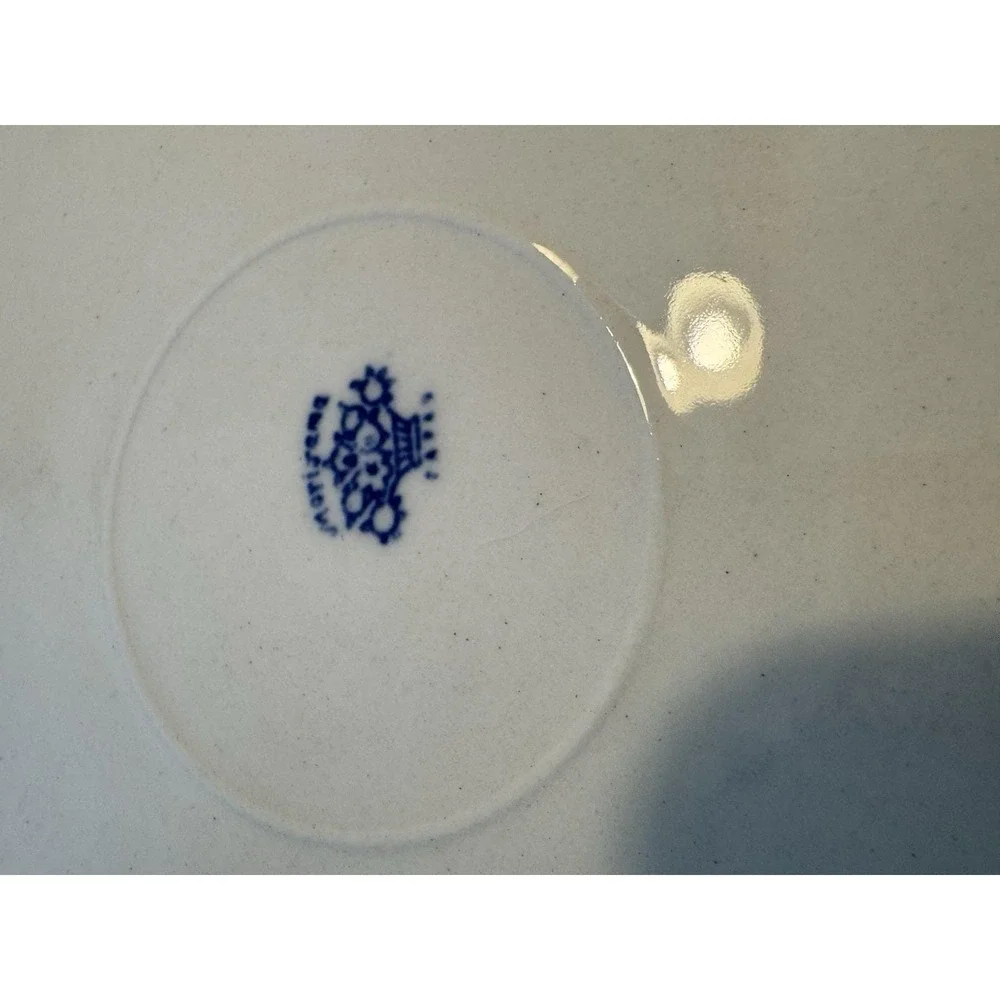 Vintage Moriyami Made In Japan Blue Willow Divided plate 10 1/4